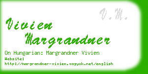 vivien margrandner business card